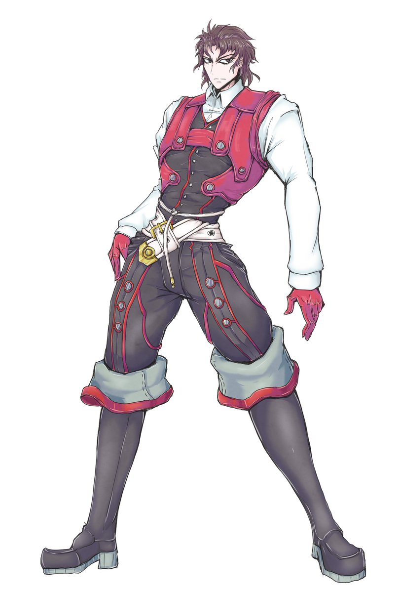 これは頭身がバグってる土方さん 