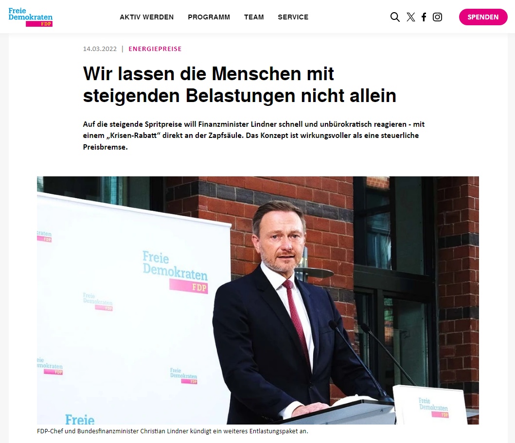 TuMirNix's tweet image. #Benzinpreisbremse wann, Bundesregierung???
Ach so, die #FDP ist ja gar nicht mehr dabei.