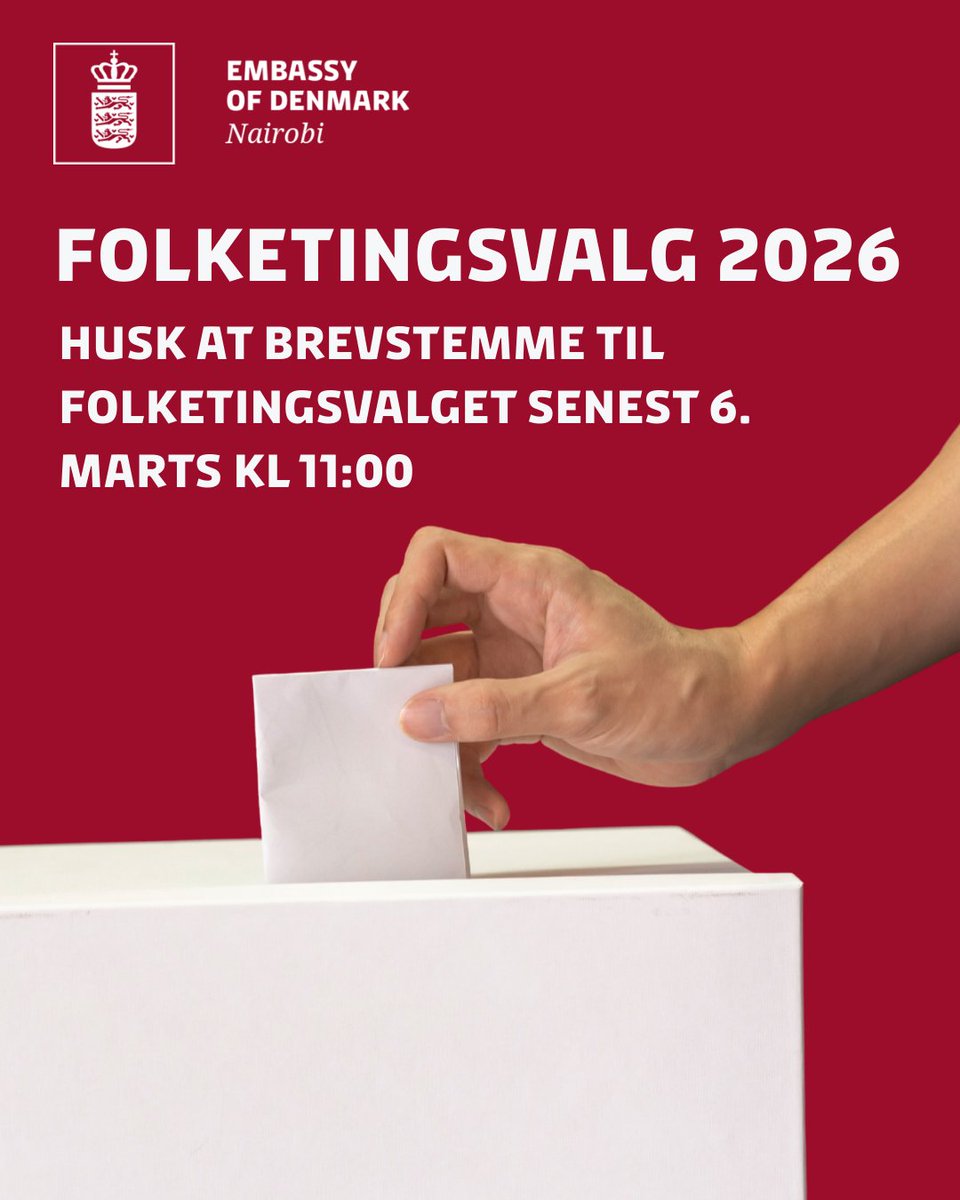 Denmark in Kenya tweet media