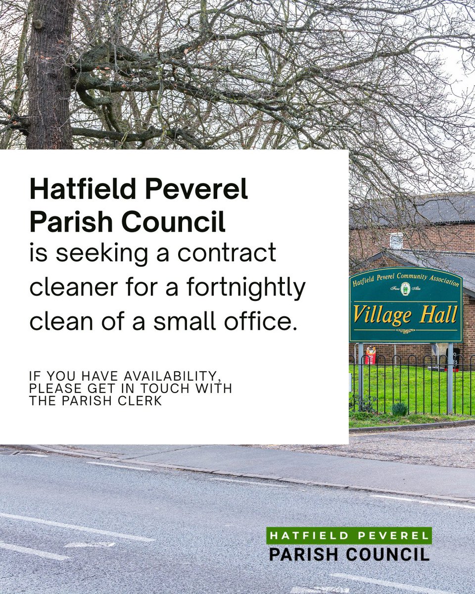 Hatfield Peverel Parish Council tweet media