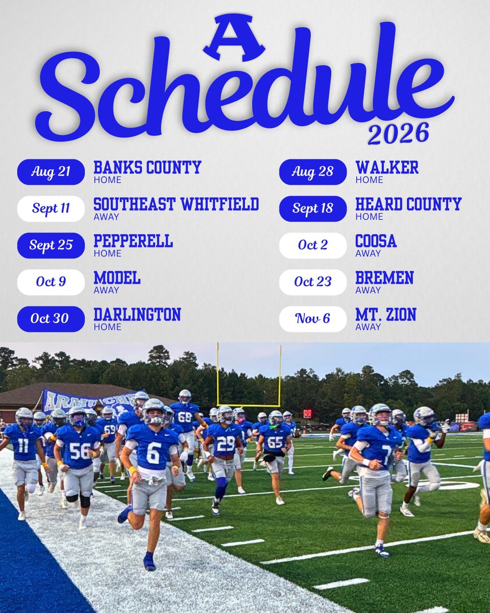 Armuchee Football tweet media