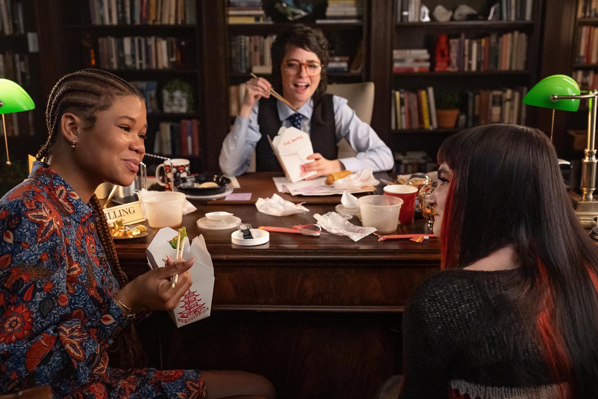 netflix's tweet photo. Dorm life spirals into a war of passive aggression in ROOMMATES. A new comedy premiering April 17. 

Starring Sadie Sandler, Chloe East, Billy Bryk, Sarah Sherman, Aidan Langford, Bella Murphy, Jaya Harper, Storm Reid, Ivy Wolk, Natasha Lyonne and Nick Kroll. https://t.co/AYx6LXq6X0