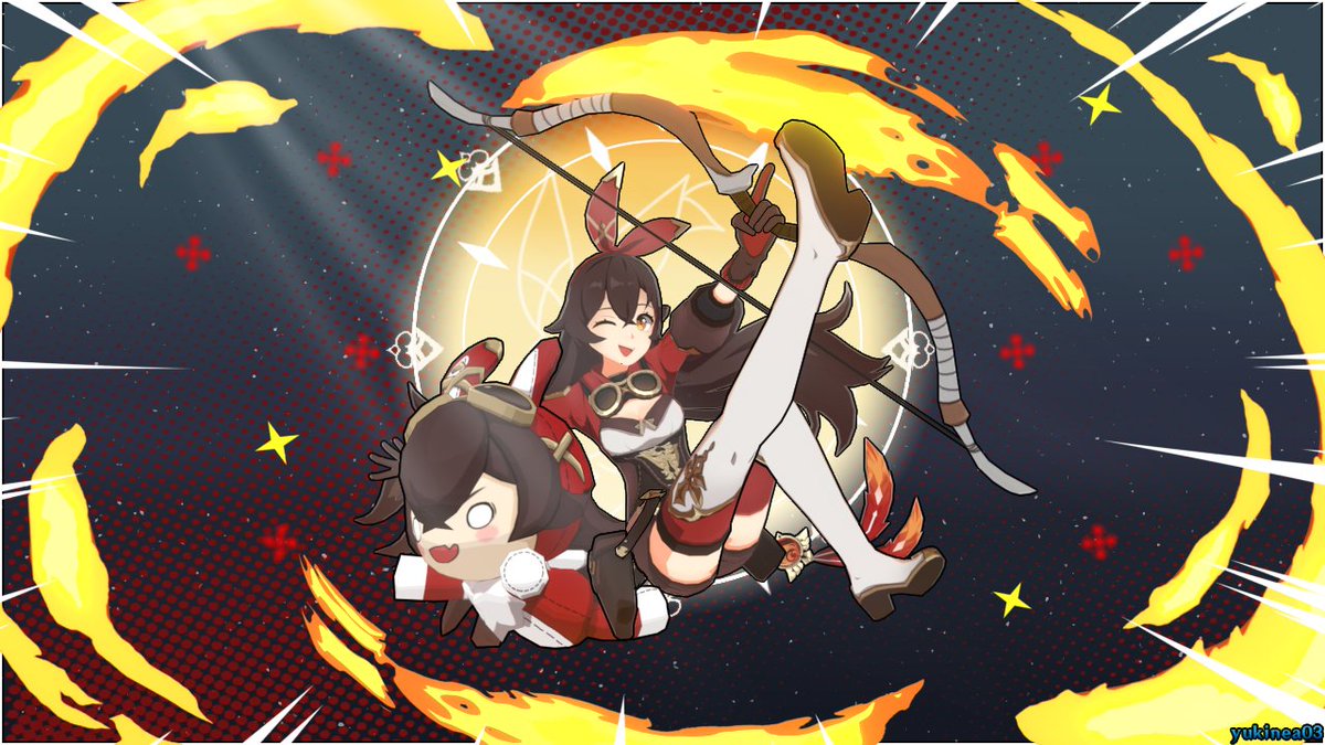 Lately I've seen a lot of Amber art, I wanted to do it too. Best