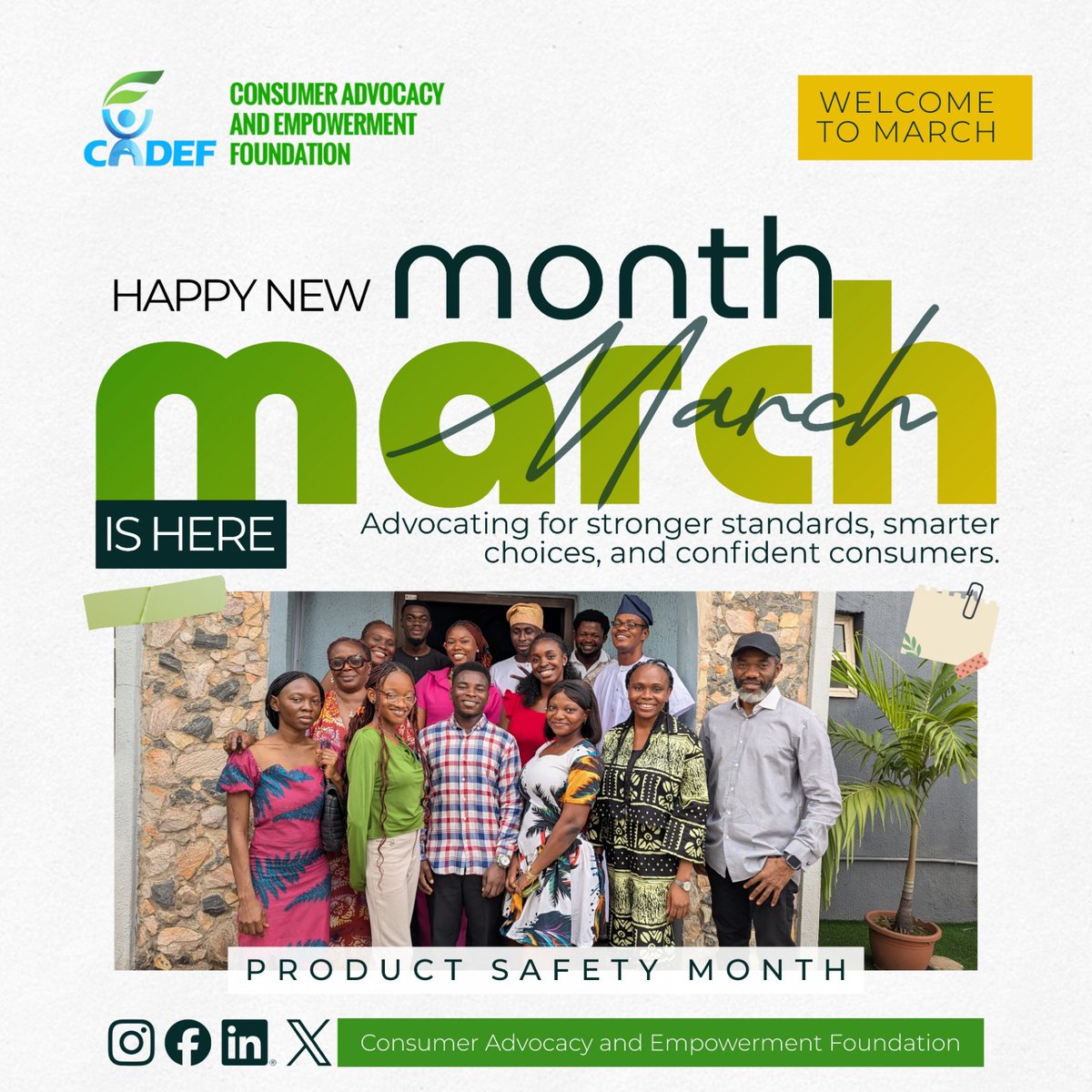 Consumer Advocacy & Empowerment Foundation (CADEF) tweet media