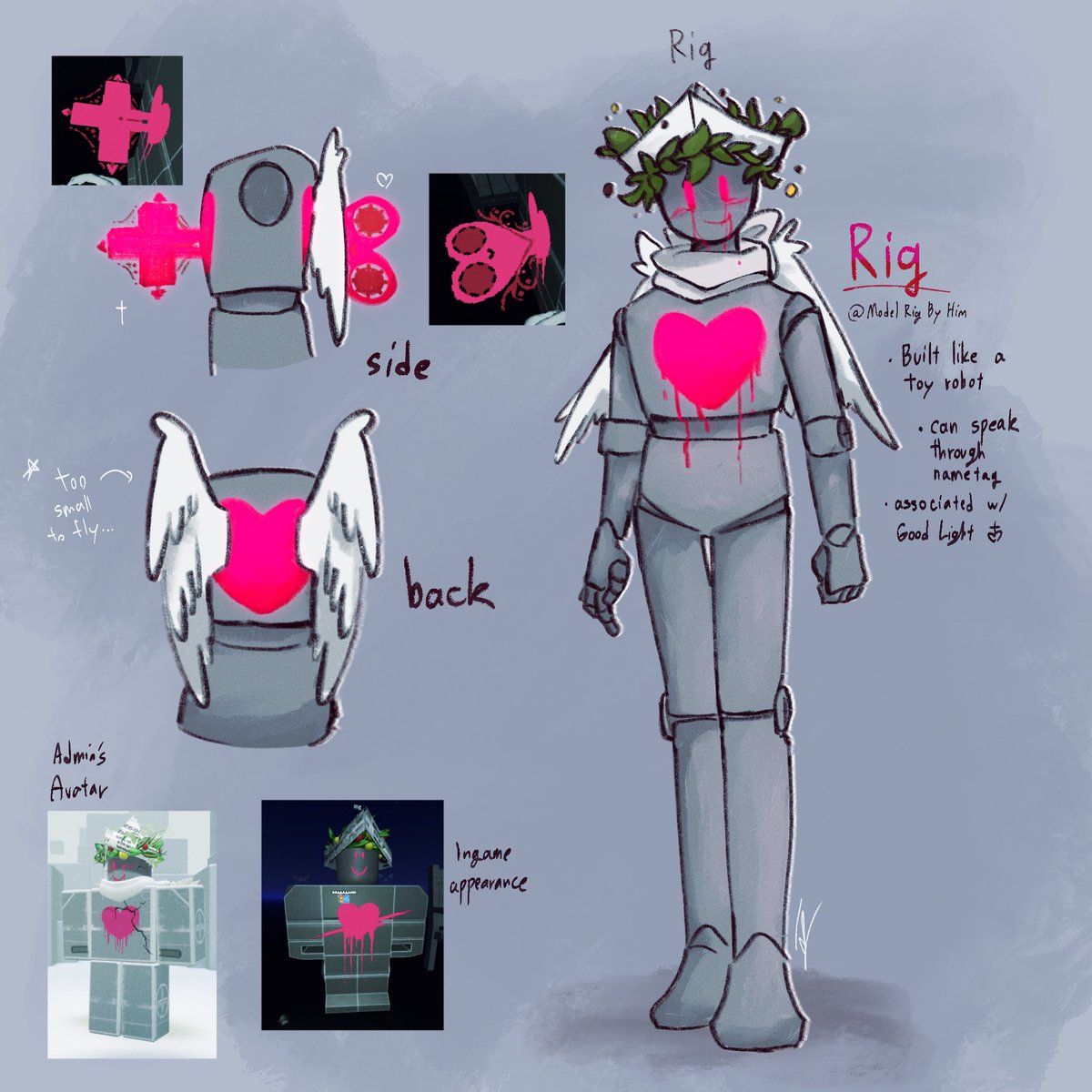 Made my rig parody account a new reference <3

#robloxgrace #graceroblox