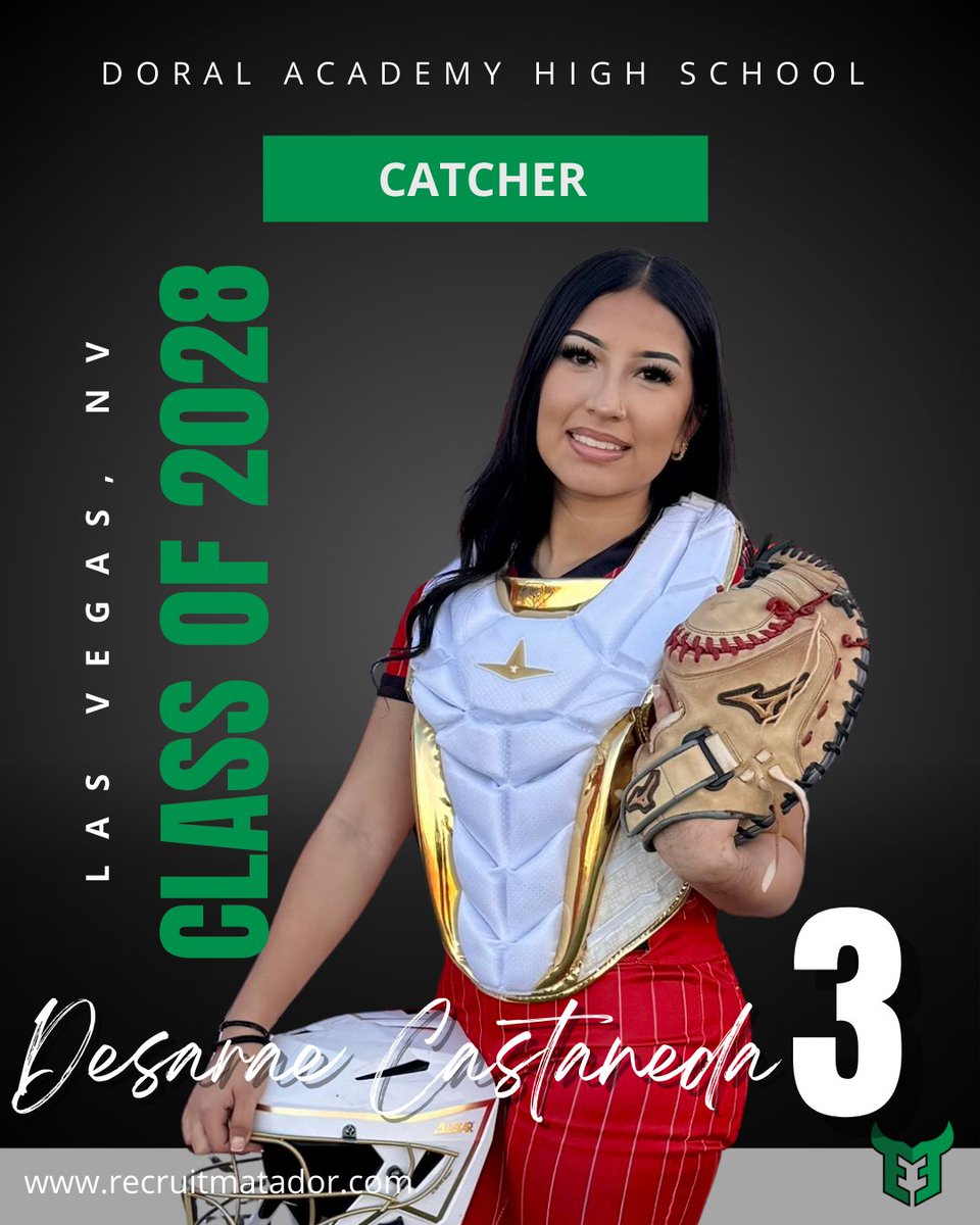 Our mission is to help athletes share their stories, build their brand, and be seen in a crowded recruiting world.                                  

ATHLETE SPOTLIGHT

Desarae Castaneda <a href="/DMC_2028/">Desarae Castaneda | 2028 Grad | Softball C,3B</a> 
Uncommitted| 2028 Catcher | Las Vegas, NV | Doral Academy Red Rock | Firecrackers
