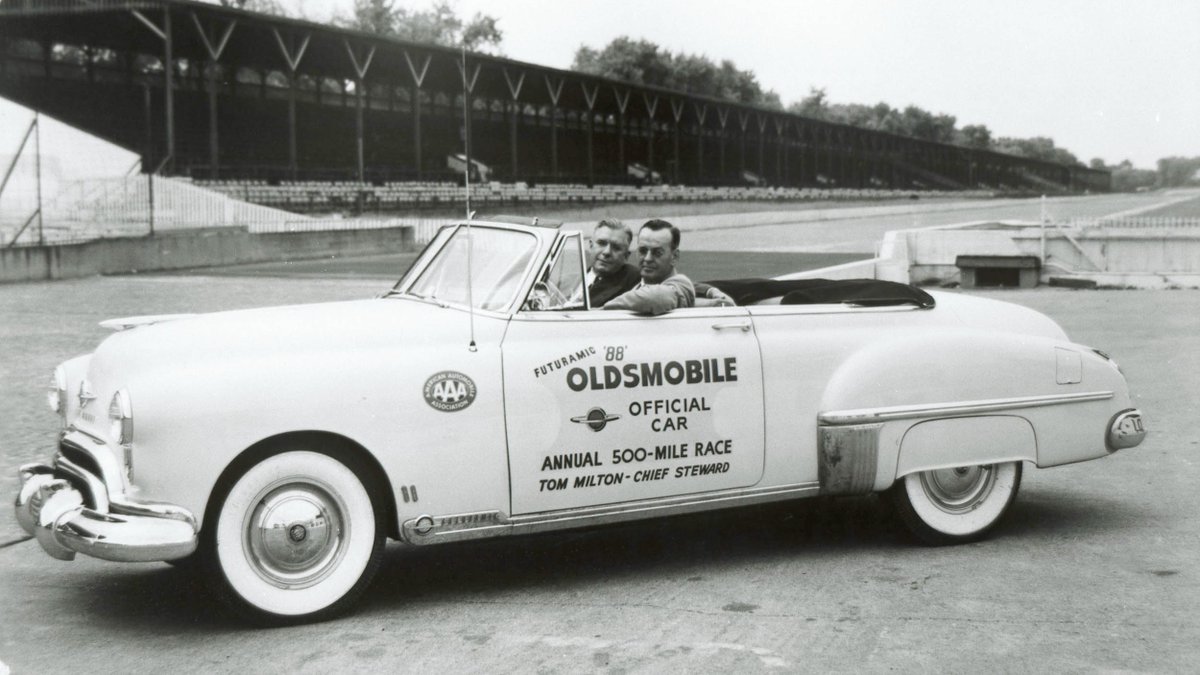 1949 Oldsmobile 88 was the official Indy Pace Car for that year's race