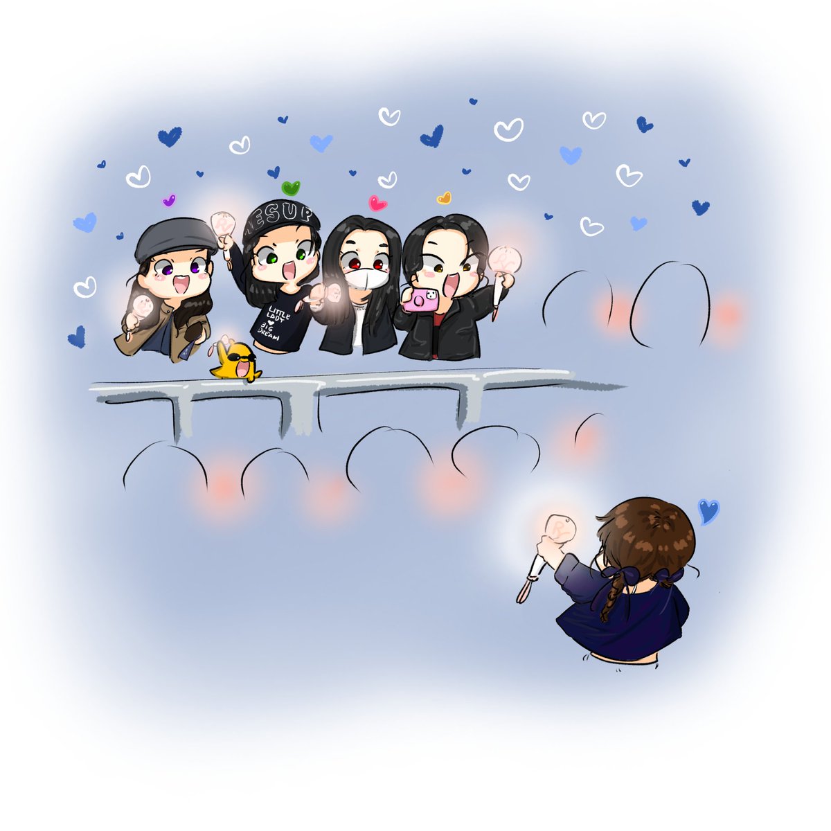 _BananaTaeng2_'s tweet photo. 💚💜💙💗💛 https://t.co/2kdICfwKVi