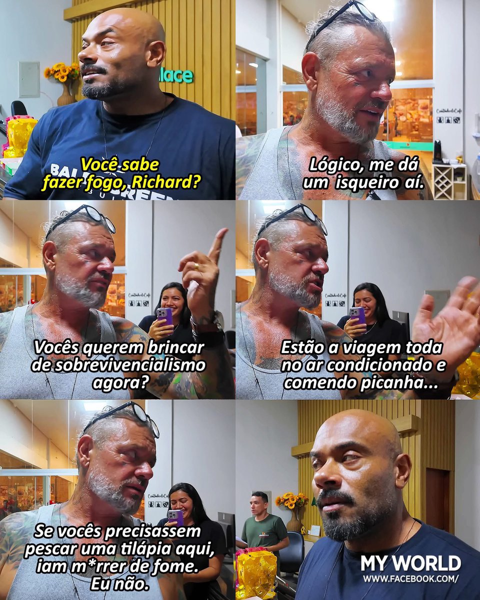 Rapaz, o Julio perdeu até o rumo KKKKKKKKKK

Renato Cariani: Expedição Transamazônica (2026)