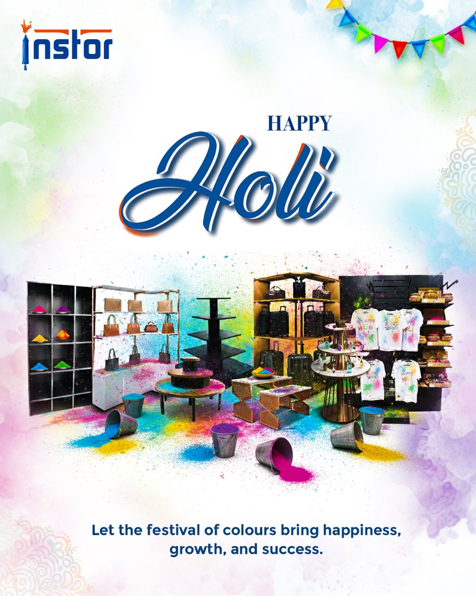 instorindia's tweet photo. Let’s celebrate Holi with colours of innovation, brighter ideas, and endless possibilities. 🌈✨

Instor India wishes you all a very Happy Holi.

#Instorindia #Happyholi #Holiwishes #Holi2026 #Festivalofcolours https://t.co/pqQ0yXKNTy