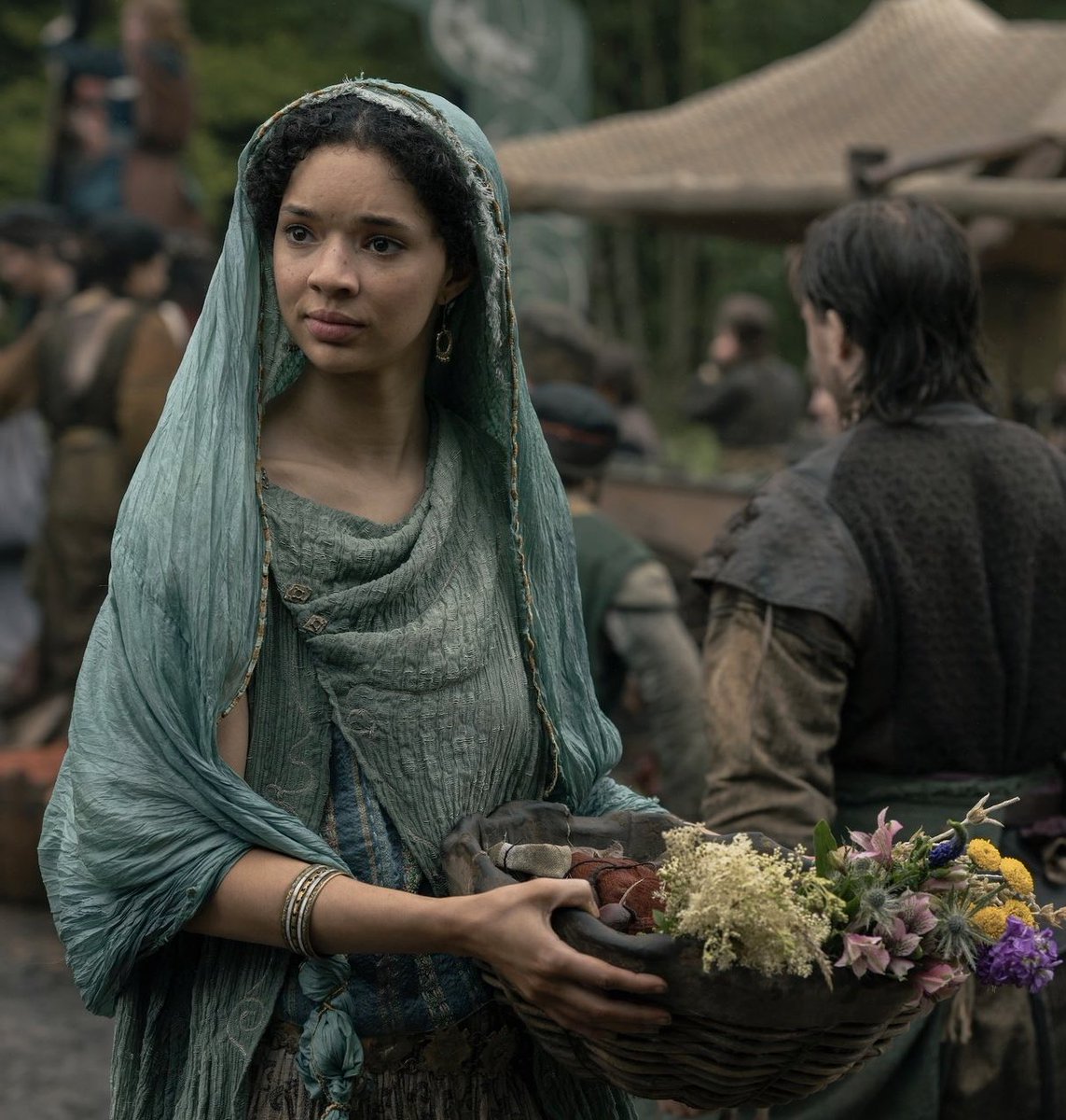 Tanzyn Crawford says she faced racial backlash after being cast as Tanselle in ‘A KNIGHT OF THE SEVEN KINGDOMS,’ but George R.R. Martin told her, “You’re exactly what I pictured,” for Tanselle.

“It was intimidating to step into something that people are so connected to, love so