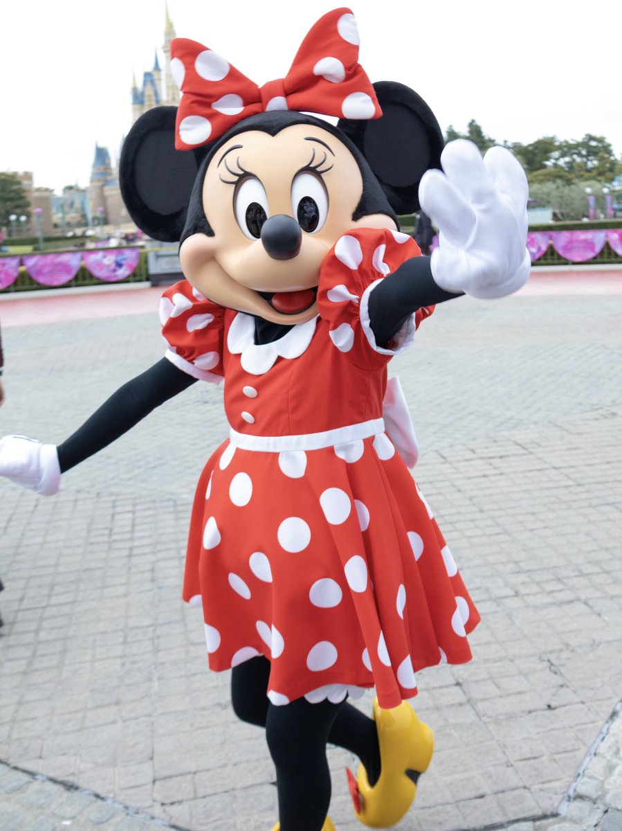 ai_Minnie11's tweet photo. ミニーの日🎀♡
念願の城前で見れて本当に嬉しかったし最高だった😭ミニーちゃんありがとう😭💘 https://t.co/kjdOgDJCsc