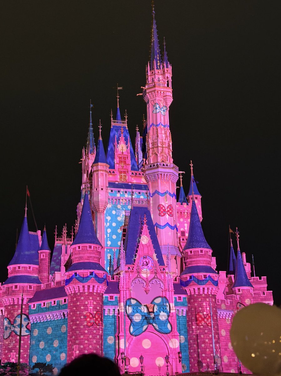ai_Minnie11's tweet photo. ミニーの日🎀♡
念願の城前で見れて本当に嬉しかったし最高だった😭ミニーちゃんありがとう😭💘 https://t.co/kjdOgDJCsc