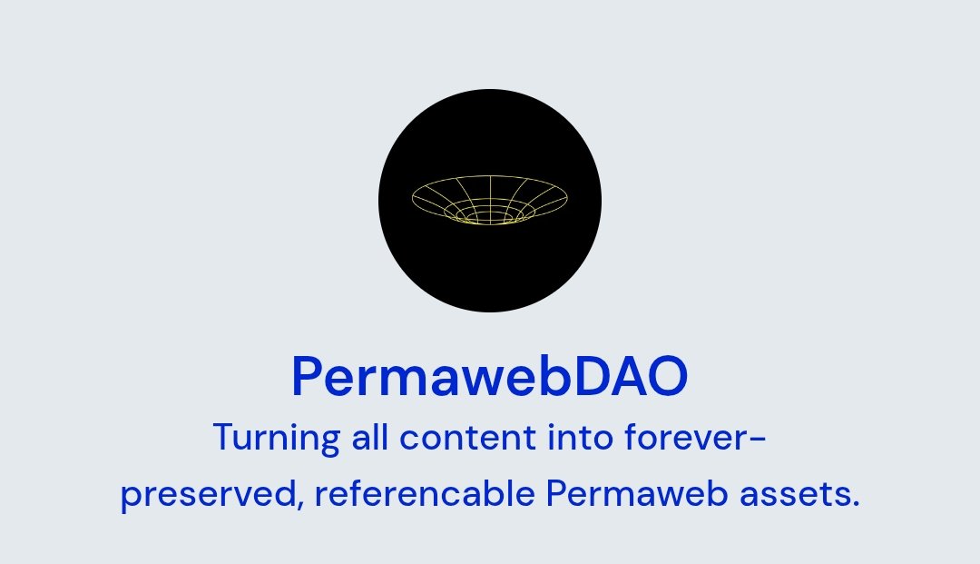 An infrastructure for permanent execution and verifiable content is what Permaweb_DAO is here for.

They include data structures for media records to stay traceable and consistent.

Building real foundation for ideal journalism or any media meant for long-term platforms.

#Ad