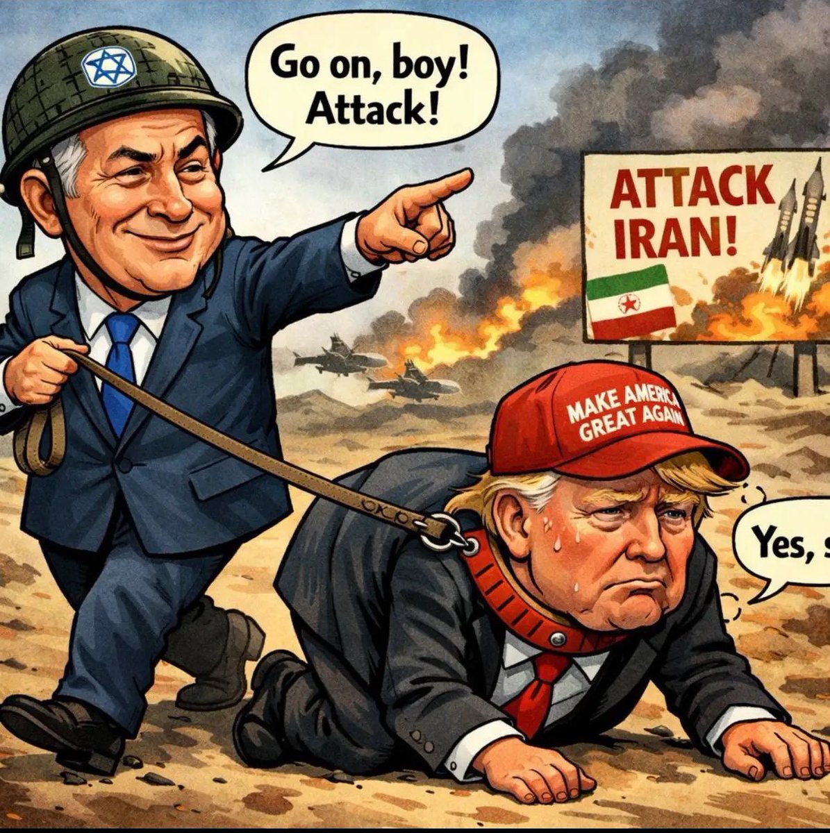 FreaklaPulga's tweet photo. #Palestine #ısrael #Iran #USA 

Daddy s good boyyy… https://t.co/dvmzTvhmue