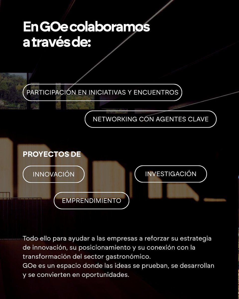 GOe-Gastronomy Open Ecosystem tweet media