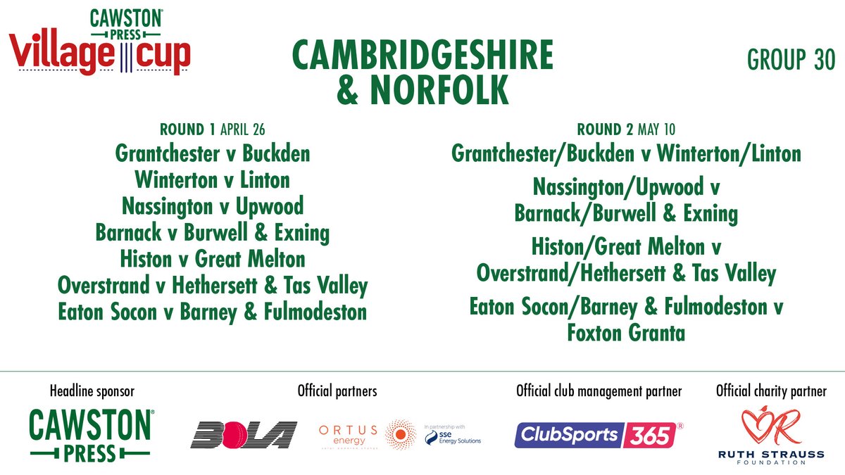 Cawston Press Village Cup 🏏 tweet media