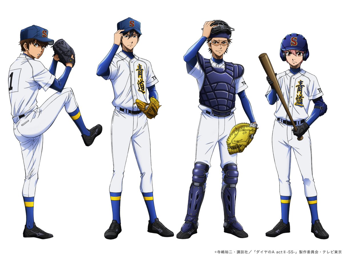 TVアニメ「ダイヤのA」公式 | 4月5日よりテレ東系6局ネット、AT-Xほか