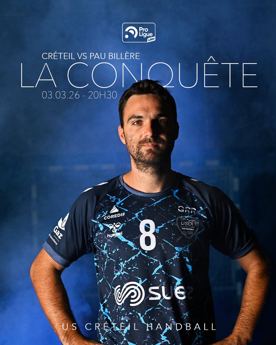 US Créteil Handball 🐏💙 tweet media