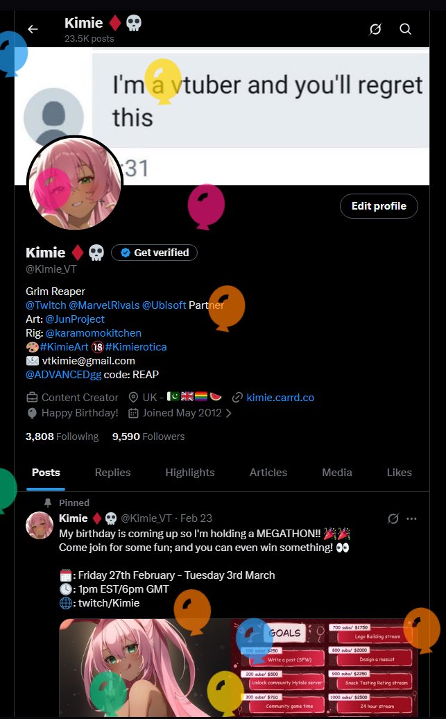 Kimie ♦️💀 tweet media