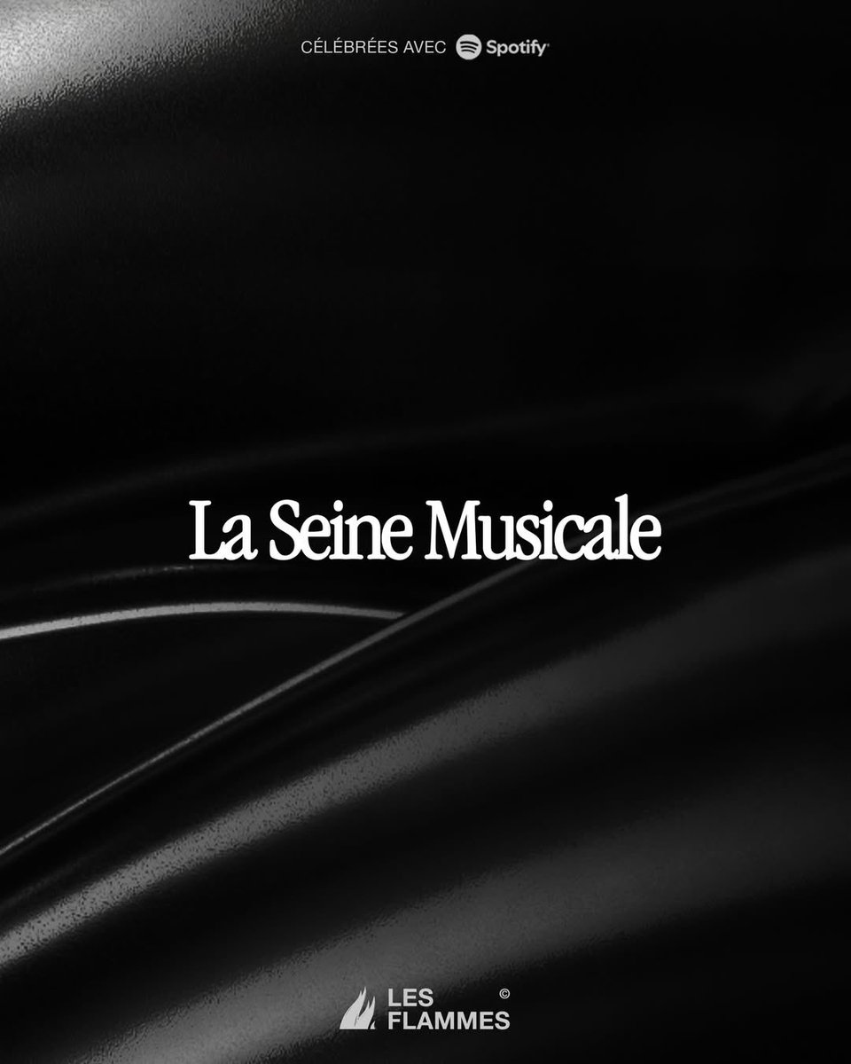 🚨 La quatrième édition des Flammes se déroulera le JEUDI 23 AVRIL 2026 à LA SEINE MUSICALE !