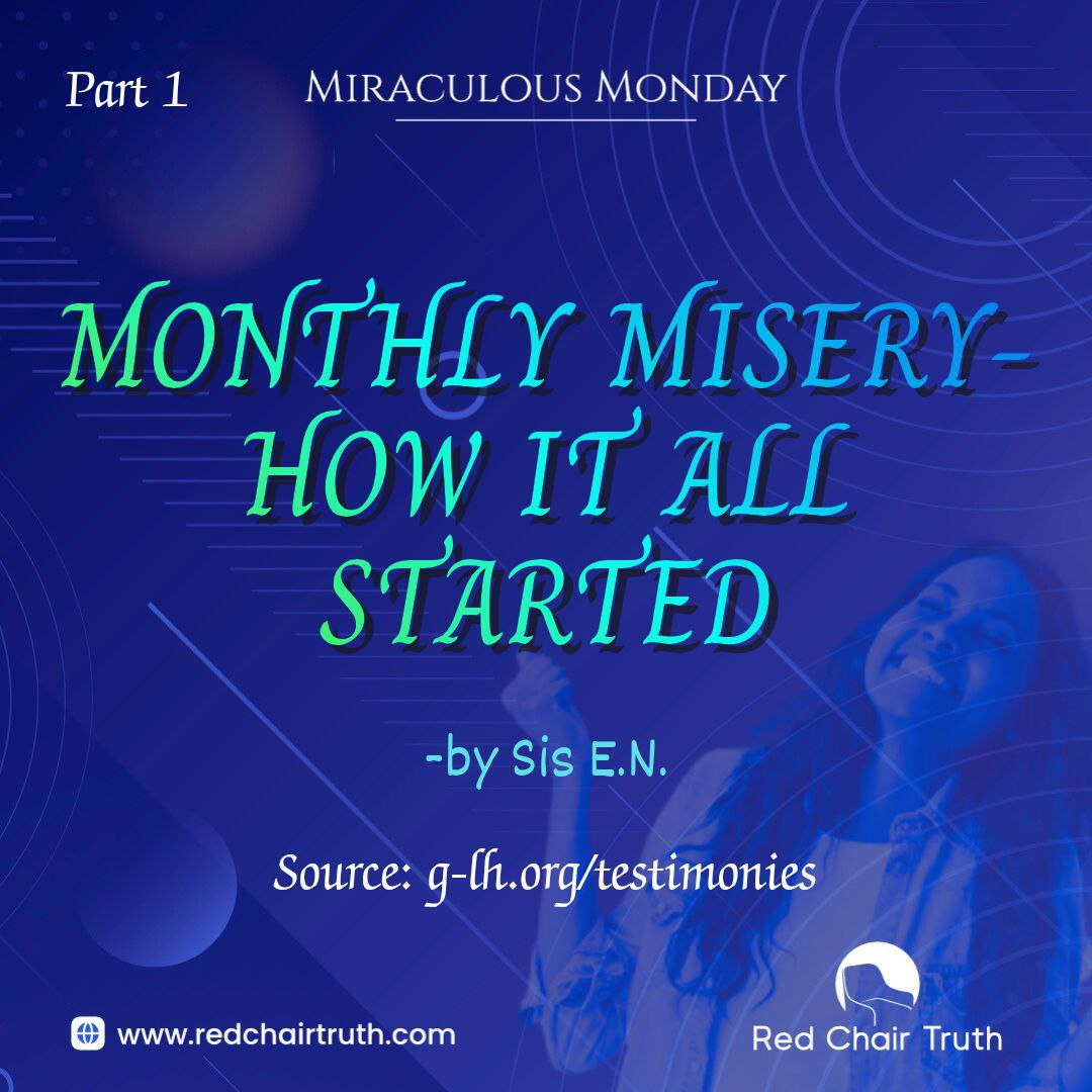 redchairtruth1's tweet image. Left behind in conversations she longed to understand, she began to believe something was wrong.
Words from friends planted fear about her future. So she prayed earnestly — everywhere, anywhere — asking God for mercy.

Don’t miss this Miraculous Monday.

#RedChairTruth