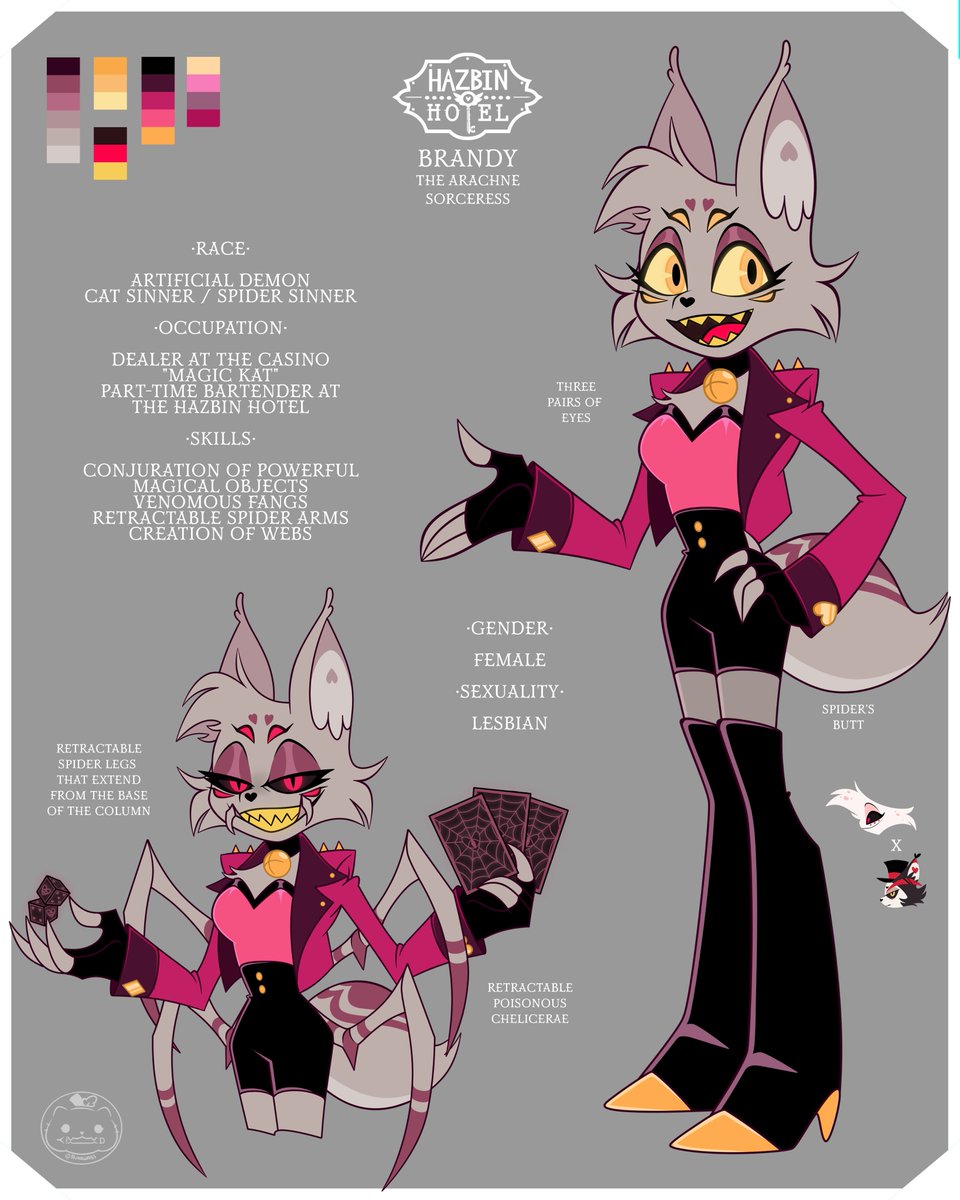 Rukawa_93's tweet photo. #huskerdust #HazbinHotel #fanchild #hazbinhotelfanchild #brandy https://t.co/OF4vZgBLy8