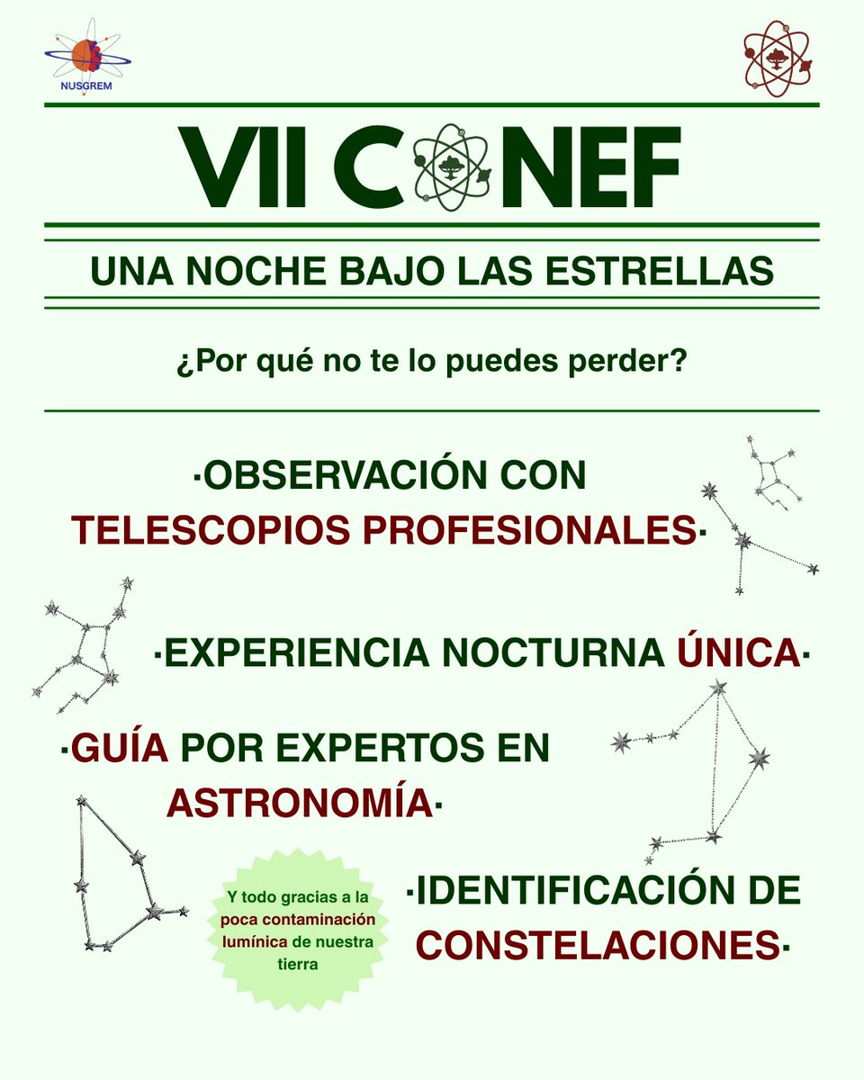 conef_es's tweet photo. ¡Buenas tardes a todos, os traemos noticias! 📢

Hemos preparado varias actividades, pero las plazas son limitadas. Si estáis apuntados al VII CONEF, mirad en vuestro correo electrónico, ya que ahí encontraréis un enlace para inscribiros a las actividades. ¡Nos vemos el jueves!⏳ https://t.co/njuBKNBEfi