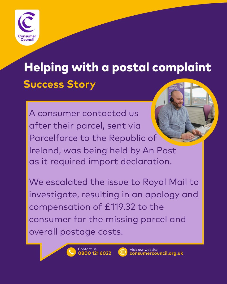 Consumer Council for Northern Ireland tweet media