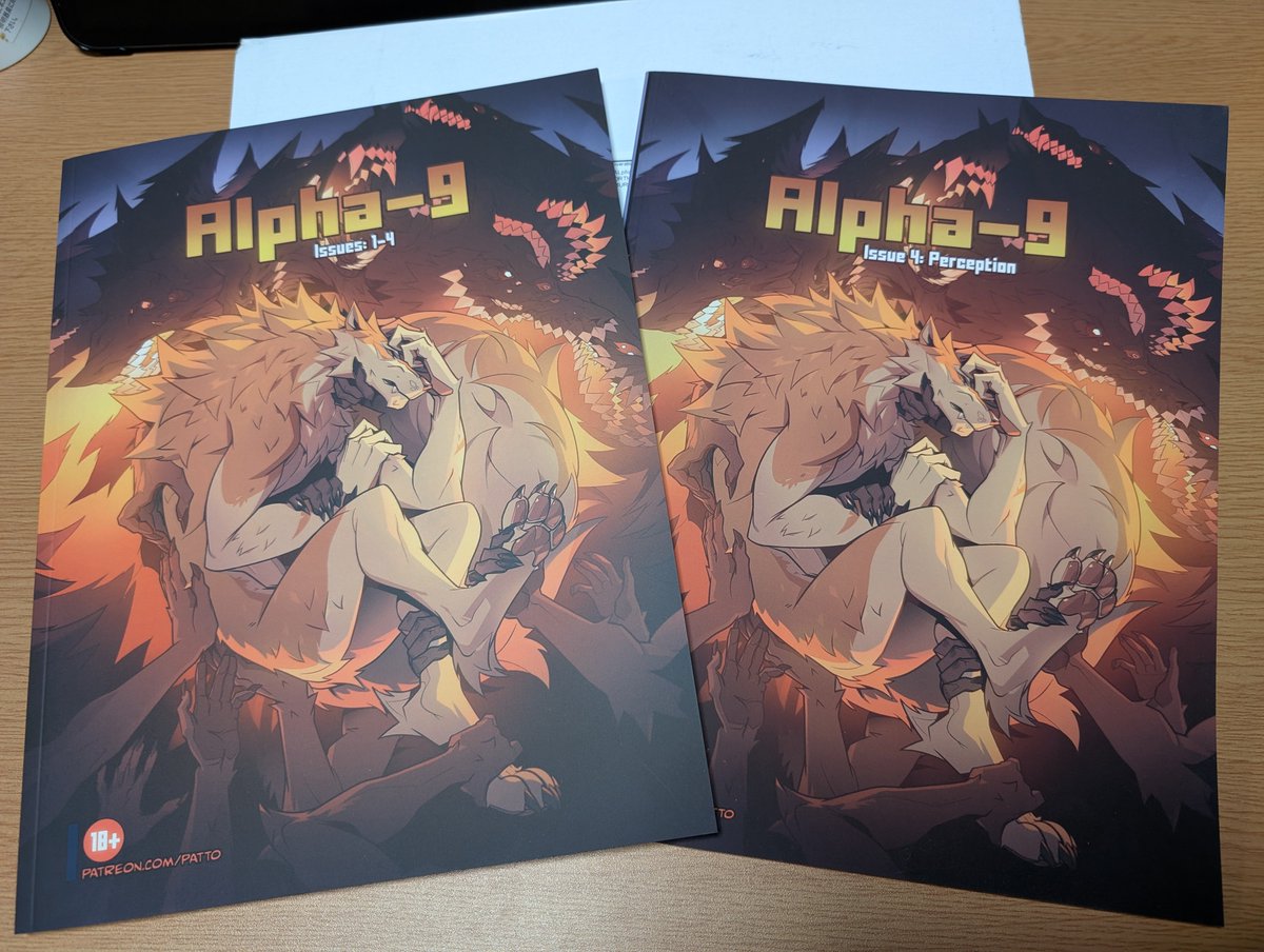 kichiden_kikou's tweet photo. カナダからPATTOさんのコミック
Alpha-9🐺🌕️が届いた!嬉しい!!
#Alpha9 https://t.co/BTuYXujoWh