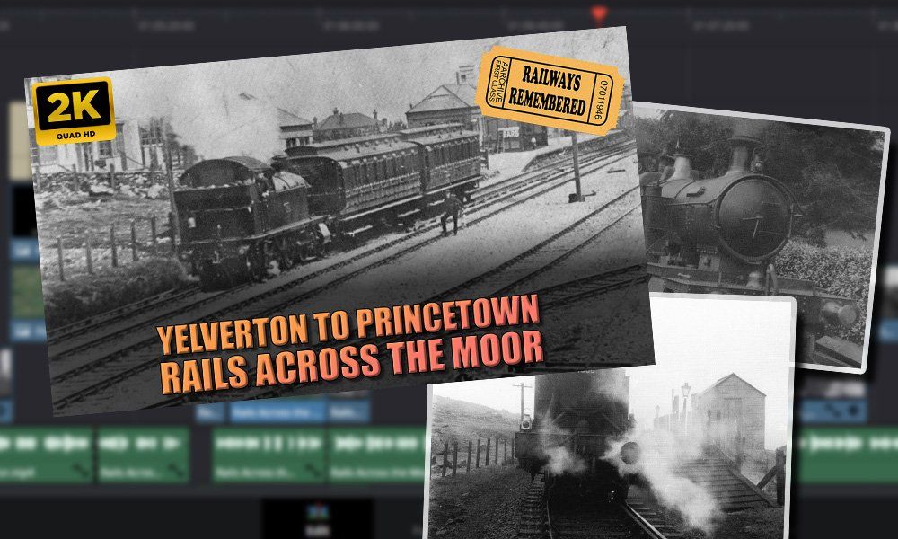 AarchiveF's tweet photo. Remastering Yelverton to Princetown https://t.co/3qP0DMAEXt I will carry on with the blog posts about Plymouth to Launceston, but I have just remastered the branch line that came off at Yelverton. It ran from Y https://t.co/WrWX7aqVgH