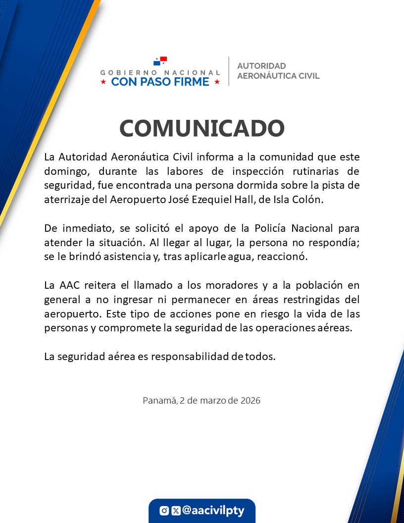 Autoridad Aeronáutica Civil de Panamá tweet media