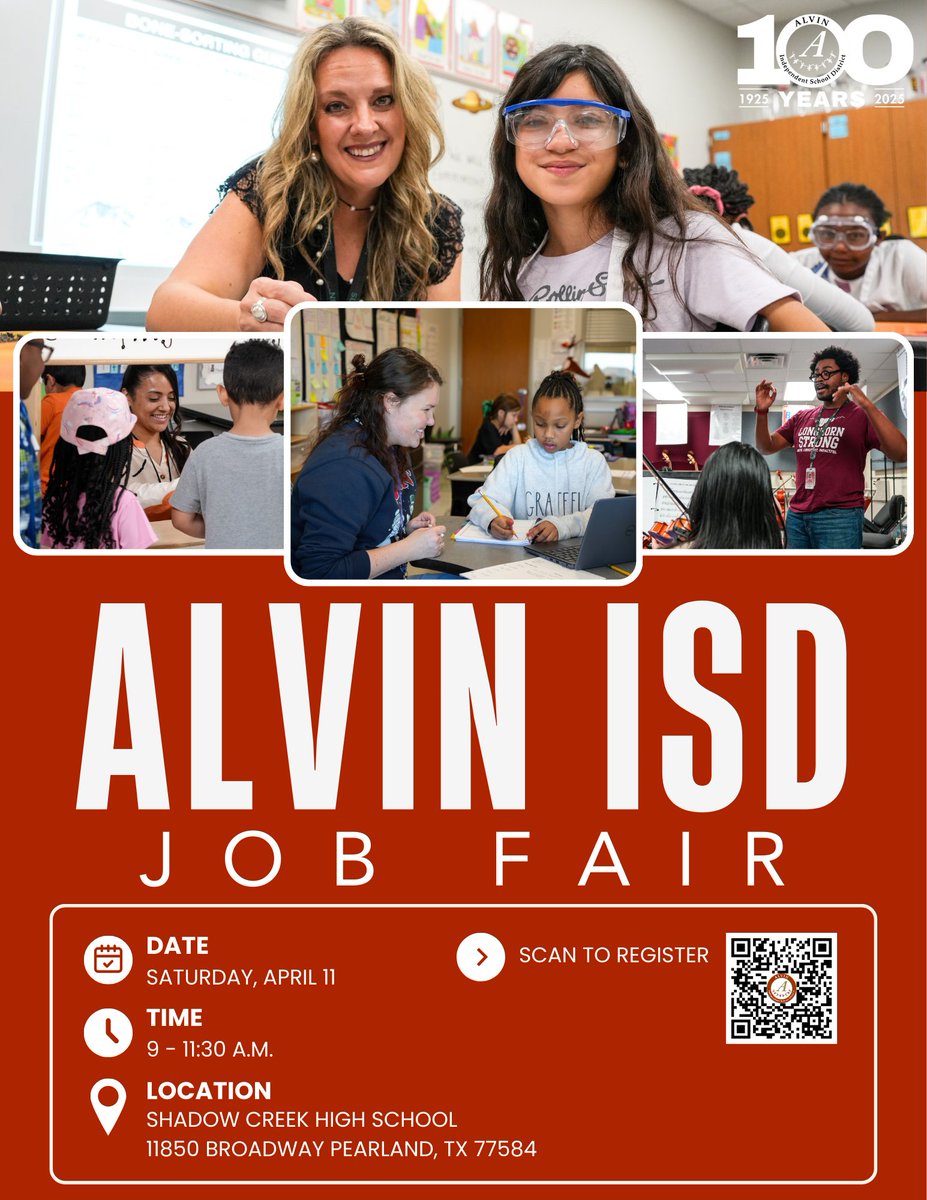 ALVIN ISD Human Resources tweet media