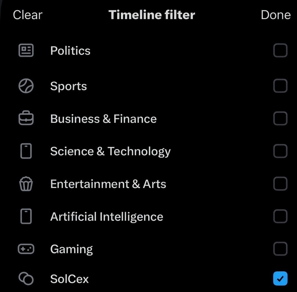SolCex Intern tweet media
