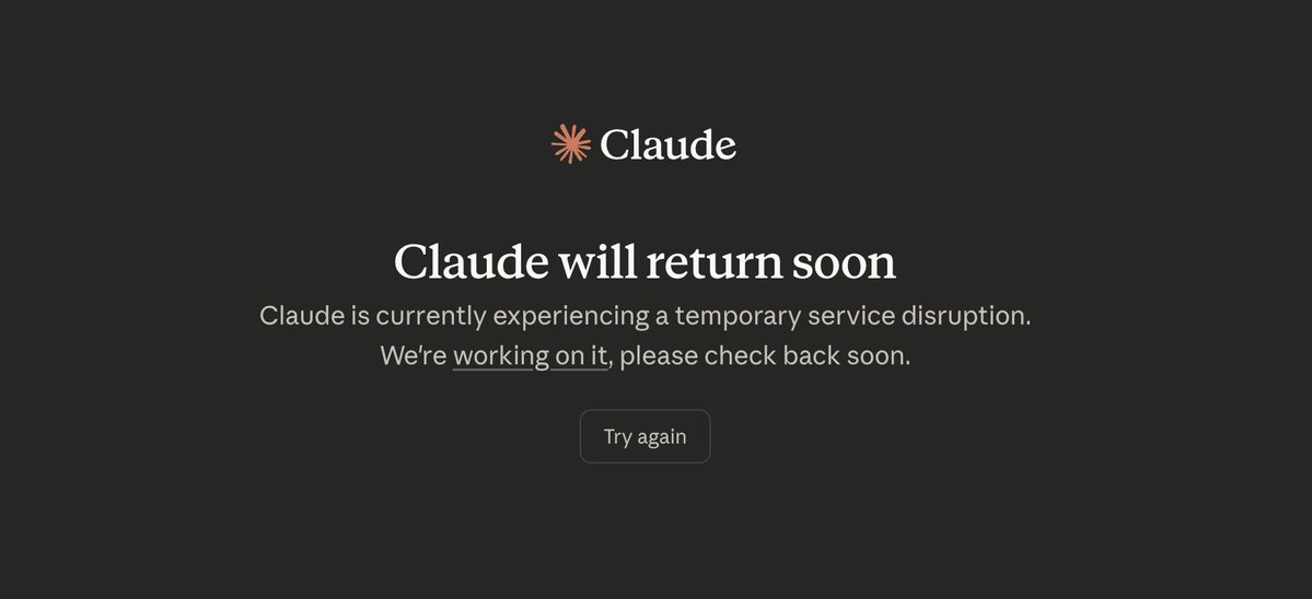 Claude is down, hope y'all know how to print hello world 🌎

#ClaudeAI #iranisraelconfilict #Claude