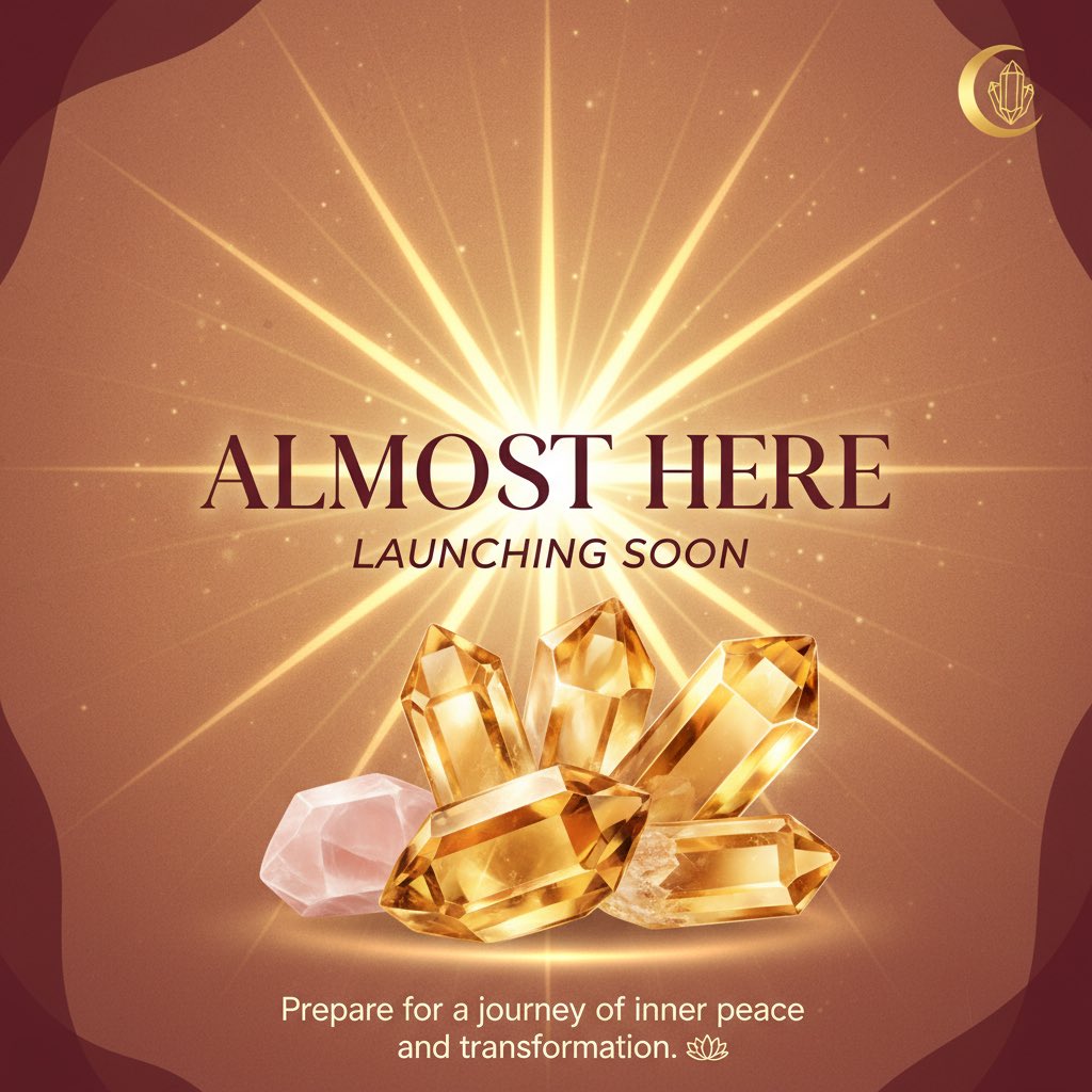 Access_Ascend's tweet photo. 🔆 GET READY 🔆

In less than 15 minutes, Access Ascend opens its doors.

Your gateway to elevated wellness. Premium crystals, healing stones, essential oils, and spiritual essentials curated with intention.

✨ The journey to ascension begins soon.
https://t.co/Rb1VToMDAk https://t.co/y1mIFbTtIS