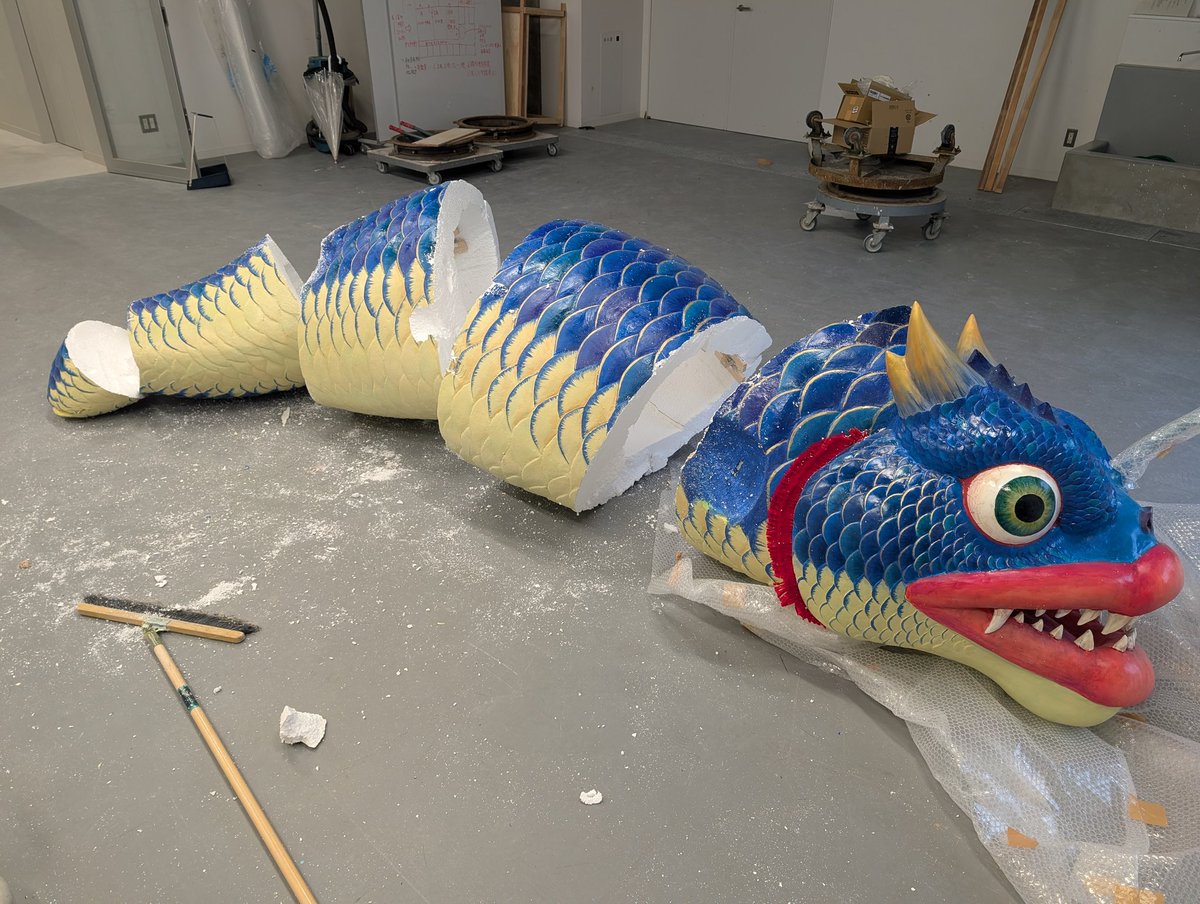 ブツ切り😭😭😭頭だけでも持って帰りたい