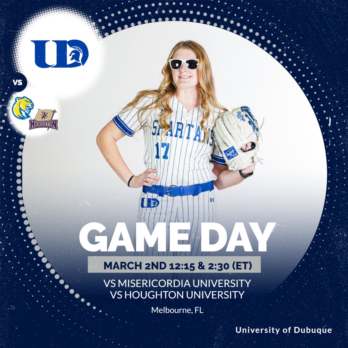 University of Dubuque Softball tweet media