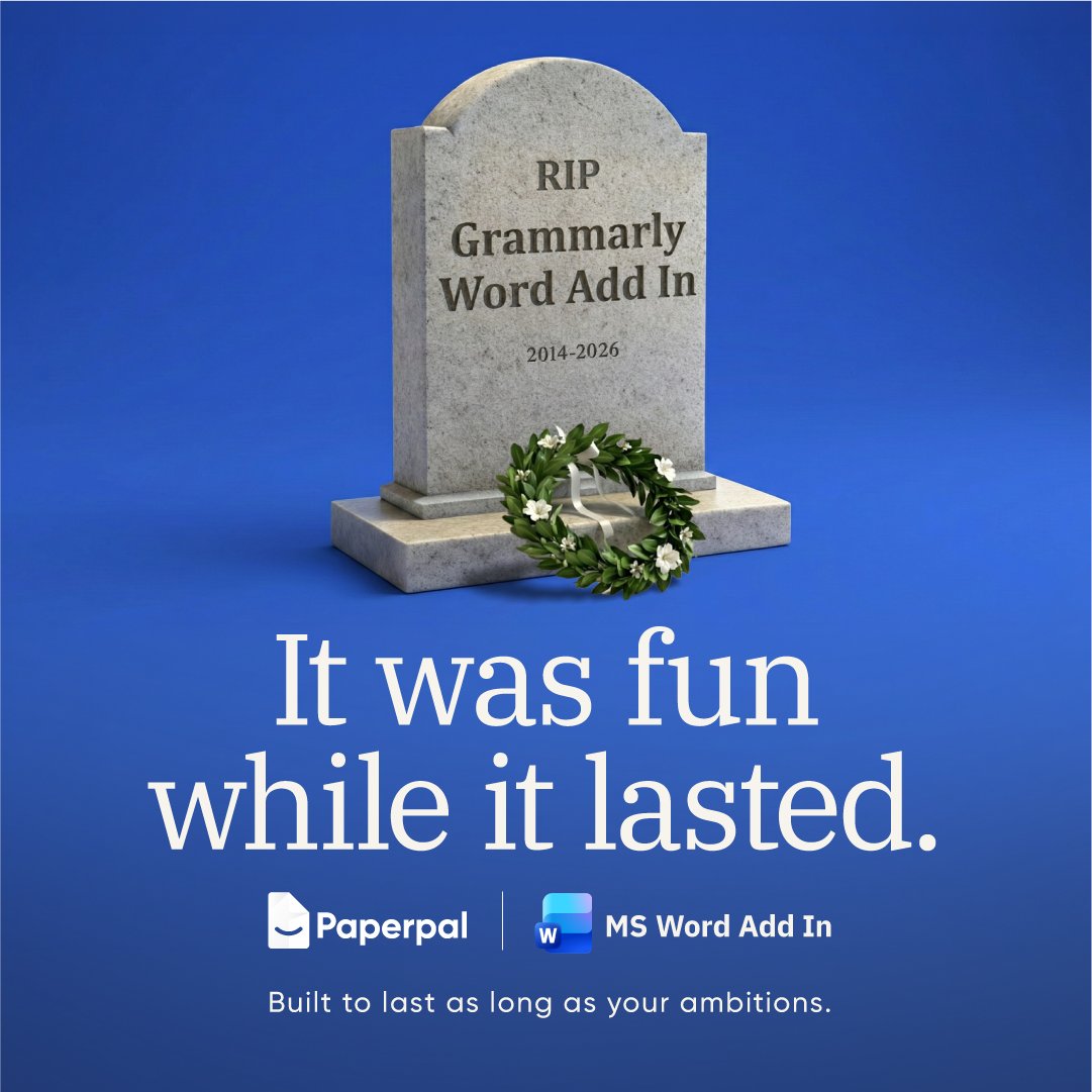 Paperpal tweet media