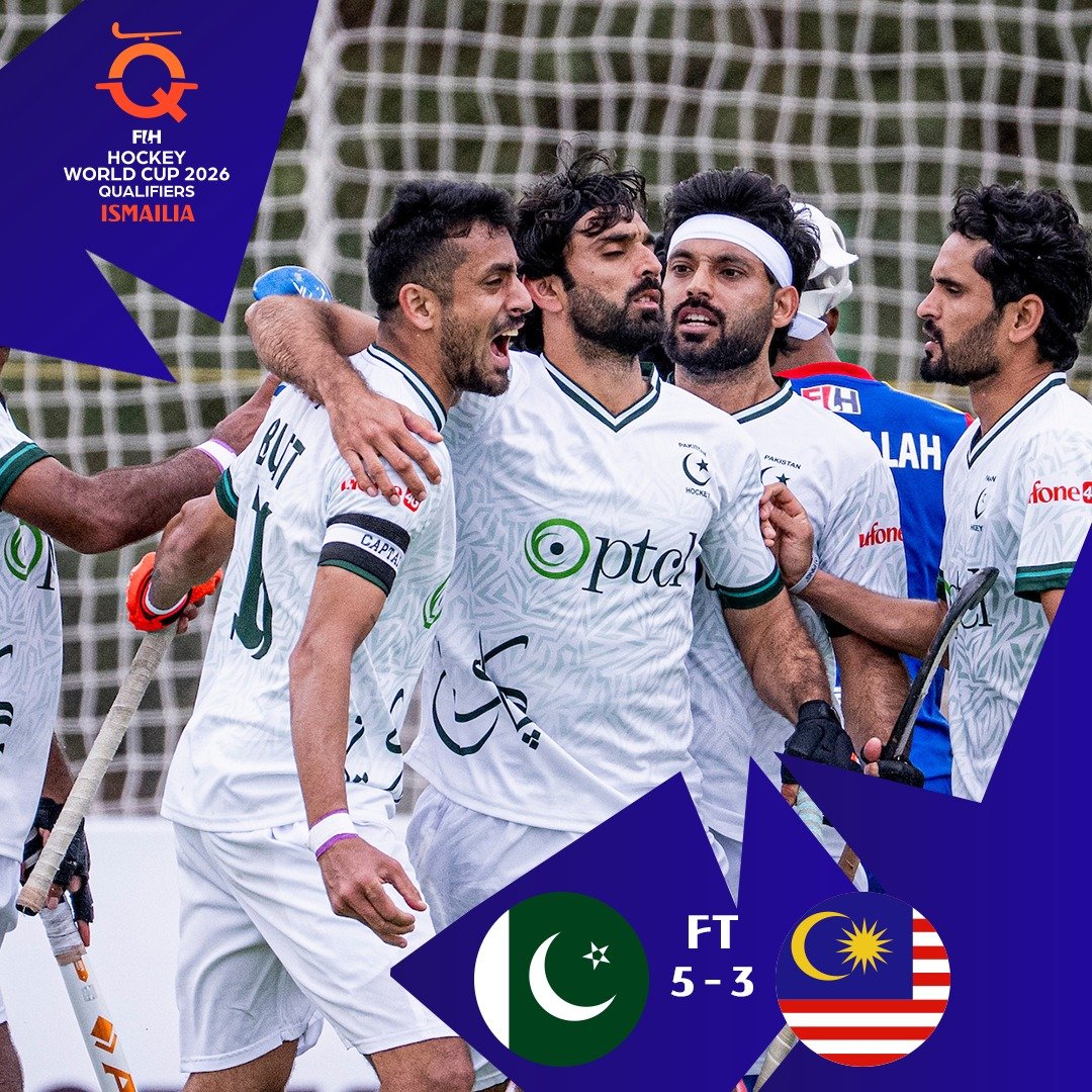 Muneeb313_'s tweet photo. Pakistan star Abdul Hannan Shahid: "We are very thankful to Allah Almighty for this great win. InshaAllah it is almost certain that the team will qualify for the World Cup now. The circumstances in which the team went for the Qualifiers makes their performance incredibly special. No one played just for themselves; everyone played for the team." 🇵🇰🔝

#Hockey @Hannan_shahid09 @AmmadButt96