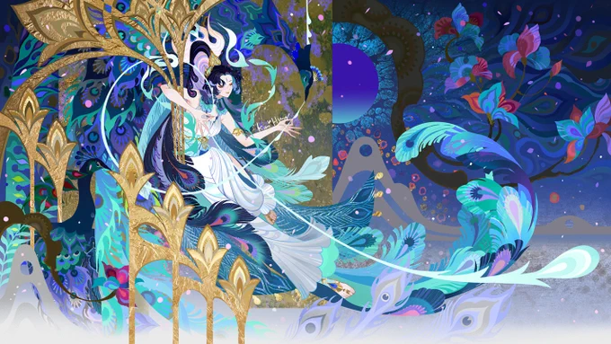 2020→2023Onmyoji:the card game-A game that witnessed my growth. It's a pity that the game has shut down, but I truly enjoyed working on this project. They gave me so much creative freedom to express my vision.