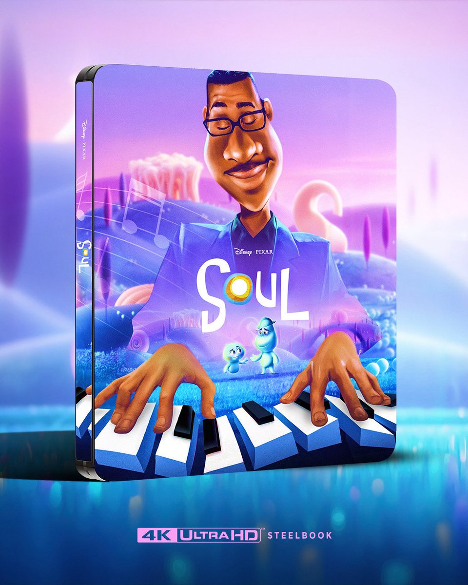 Lodgiko's tweet photo. Soul (2020)
.
New week, new steelbooks. We’re very close to the end of this collection, are you excited!? This time i present you Soul !
.
#soul #pixar #disney #steelbook #mastersofsteel https://t.co/jvSG8nzqUk