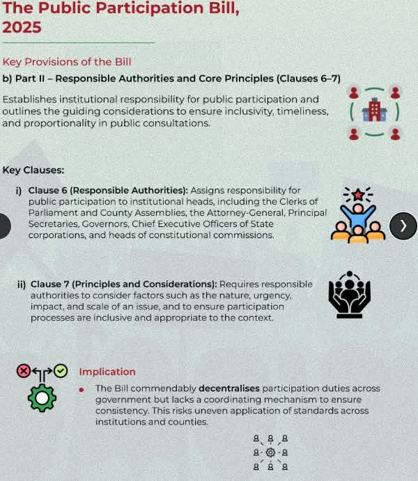 🗓 Public hearings will be held from 23rd to 28th March 2026 across various counties as scheduled 👇 lnkd.in/dct6fGJG
📩 Written submissions can be sent to cna@parliament.go.ke
until 28th March 2026.

Here is a link to the Bill 👉 lnkd.in/dz3Hnne8