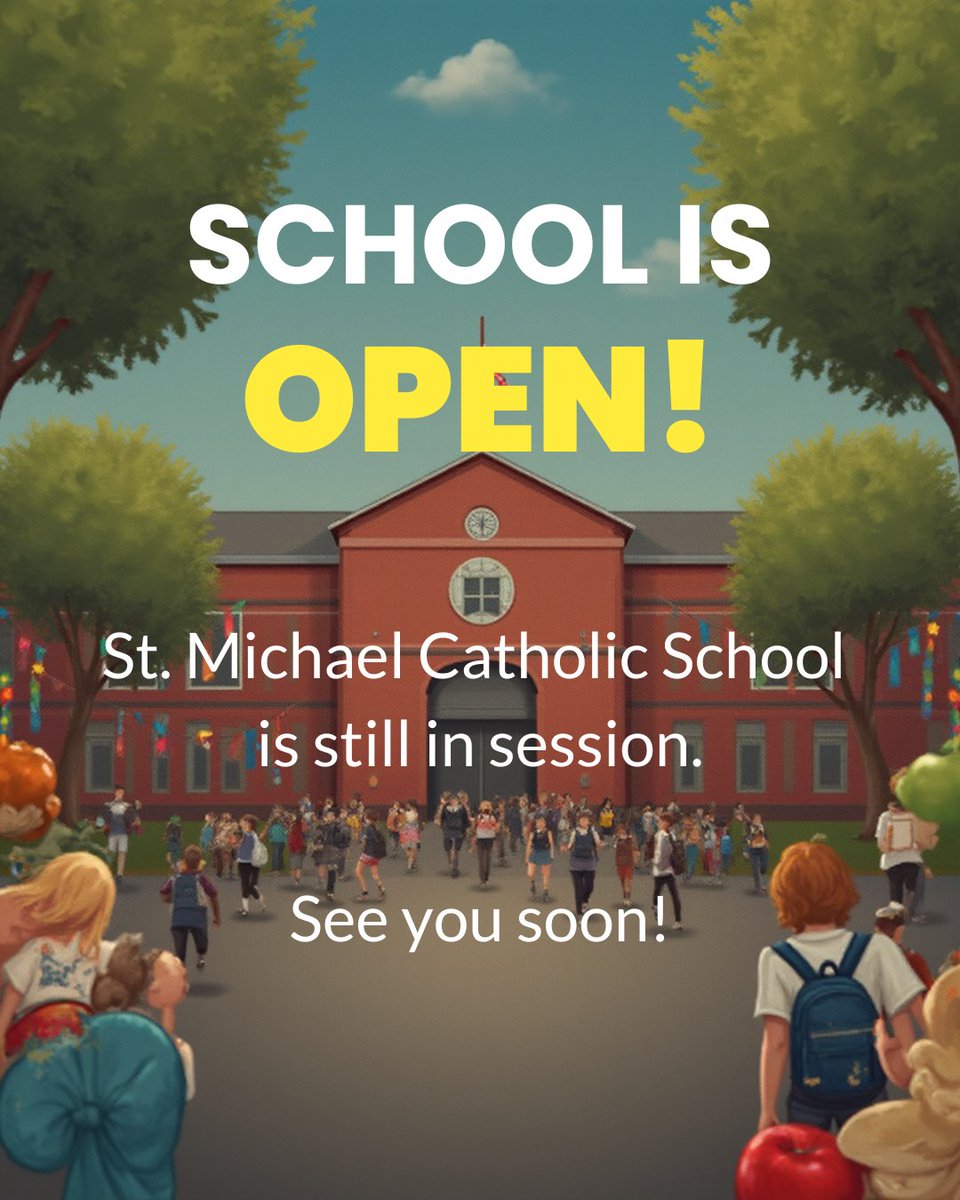 St. Michael Catholic School tweet media