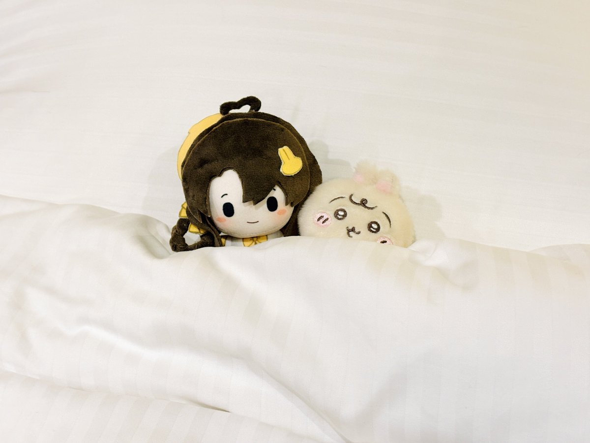 Vacation is going well!! 🐰💛
Legs tired, but Usagi lends me energy ⚡️