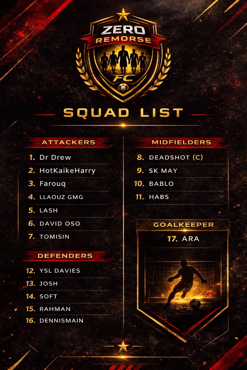 ZERO REMORSE tweet media