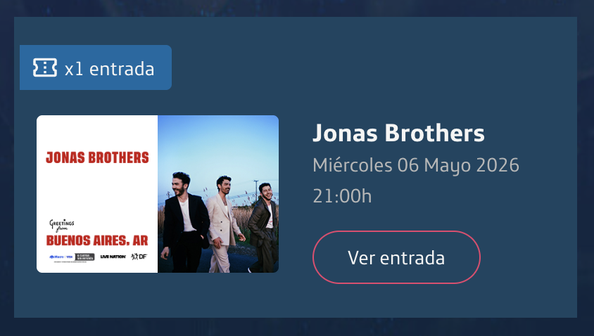 NOS VEMOS EN MAYO AMOOOORR <a href="/jonasbrothers/">Jonas Brothers</a>