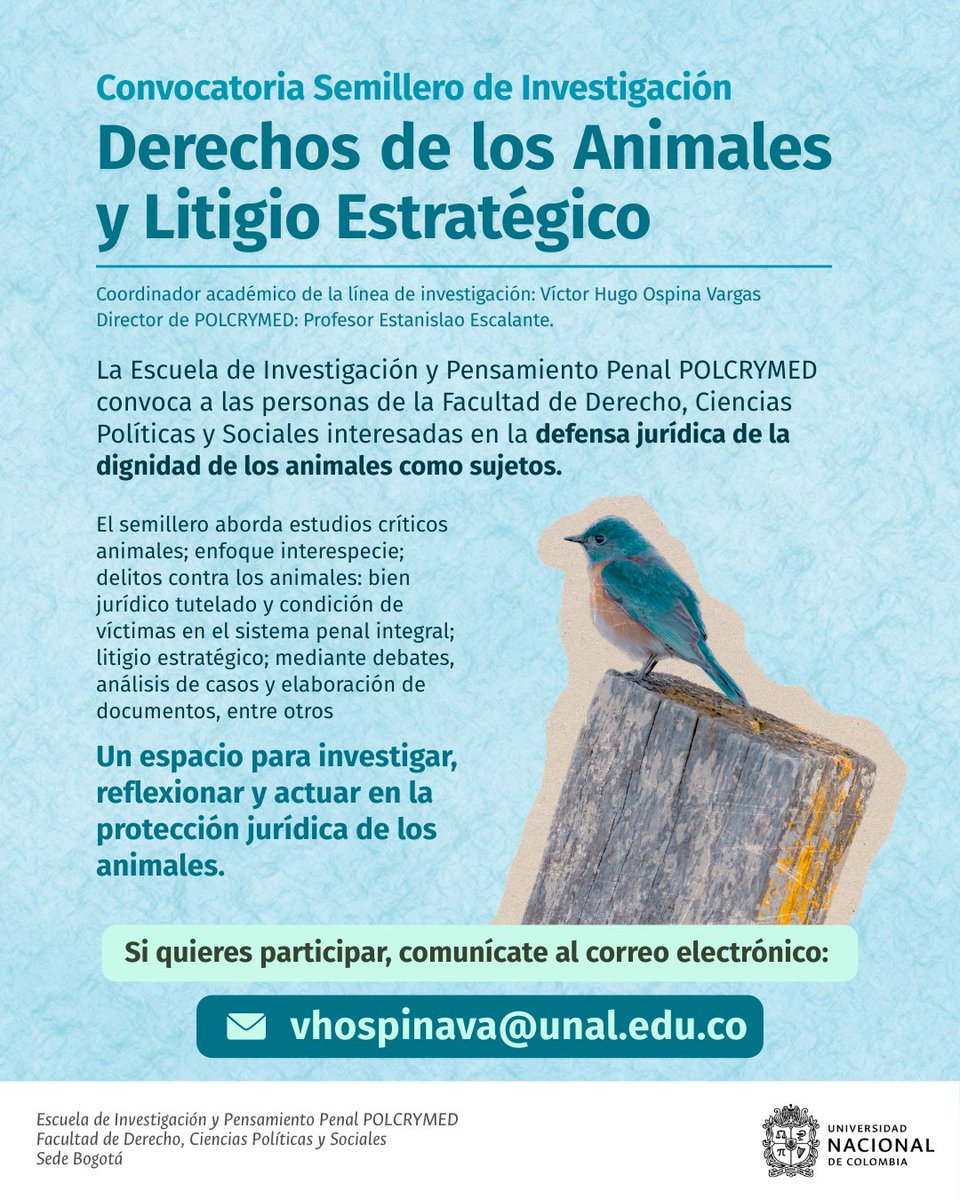 Facultad de Derecho, Ciencias Políticas y Sociales tweet media
