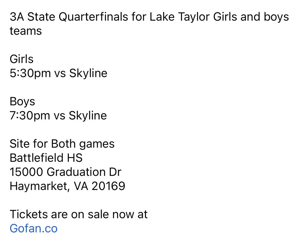 Lake Taylor High School Boys Basketball🏀 tweet media