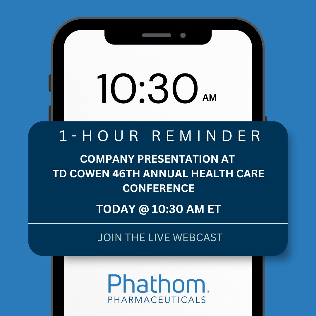 Phathom Pharmaceuticals tweet media